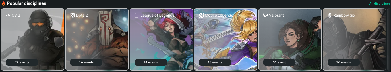 jeux disponibles sur planbet_esports